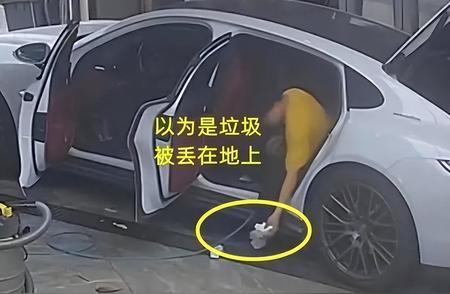 万元水晶原石洗车遭遇意外摔碎，车主维权之路揭秘