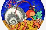 儿童绘画指南：创意少儿美术课《资源回收者--寄居蟹》