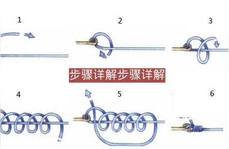 图解指南：七种鱼线和鱼钩的绑法详解